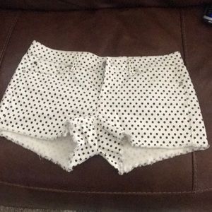 Polka dot shorts